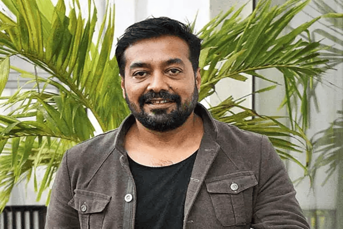 “Anurag Kashyap director of Gulaal movie posing with intense expression”