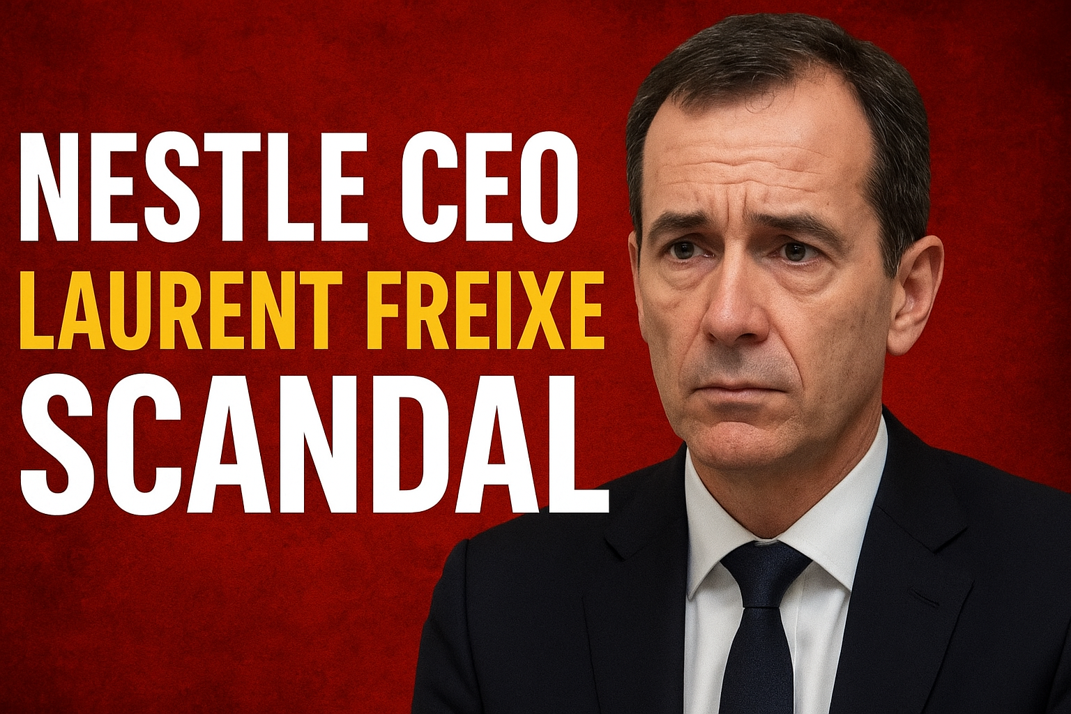 Nestle CEO Laurent Freixe Scandal | सनसनीखेज़ खुलासा