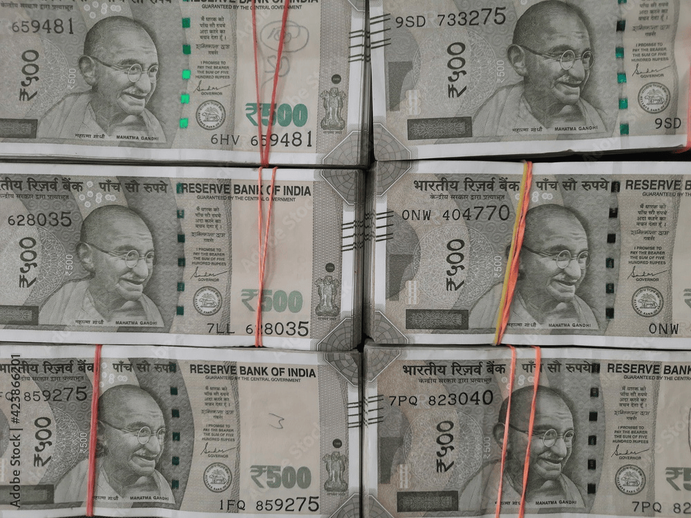 "Currency notes seized from Nupur Bora during Assam vigilance raid"